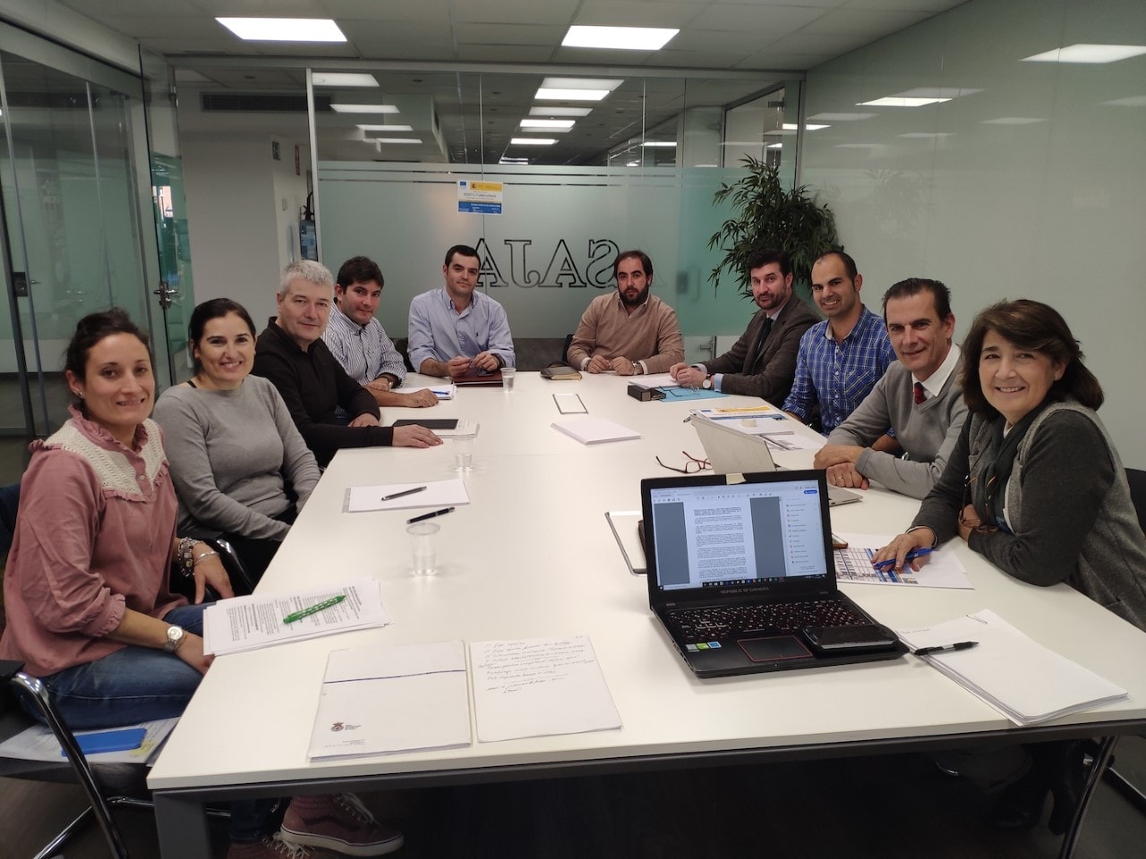 Miembros del Grupo Operativo Tuberculosis en Madrid