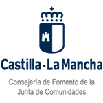 Logotipo consejería de Fomento de la Junta de Castilla-La Mancha