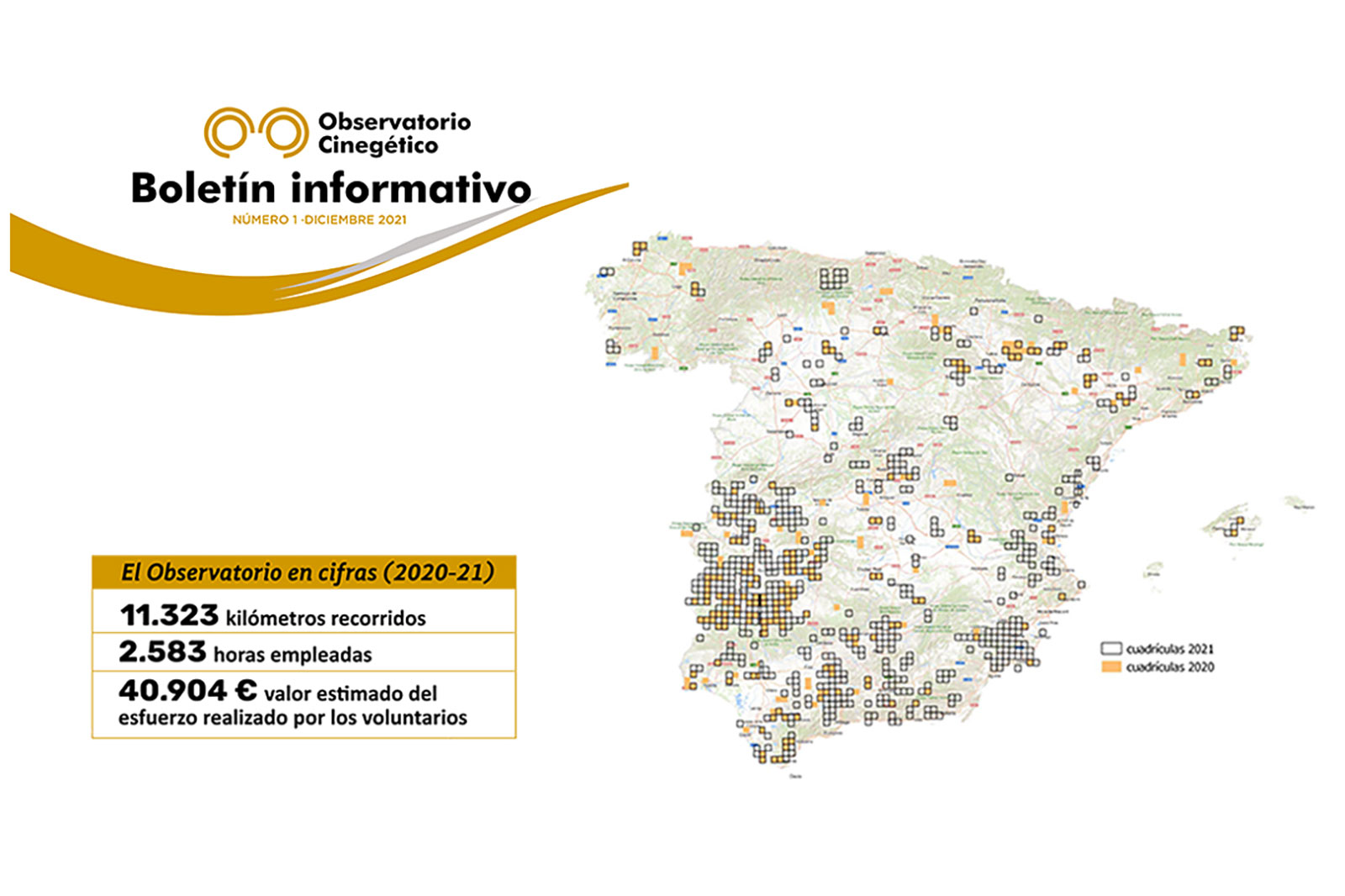 censos del observatorio cinegético. Boletín número 1