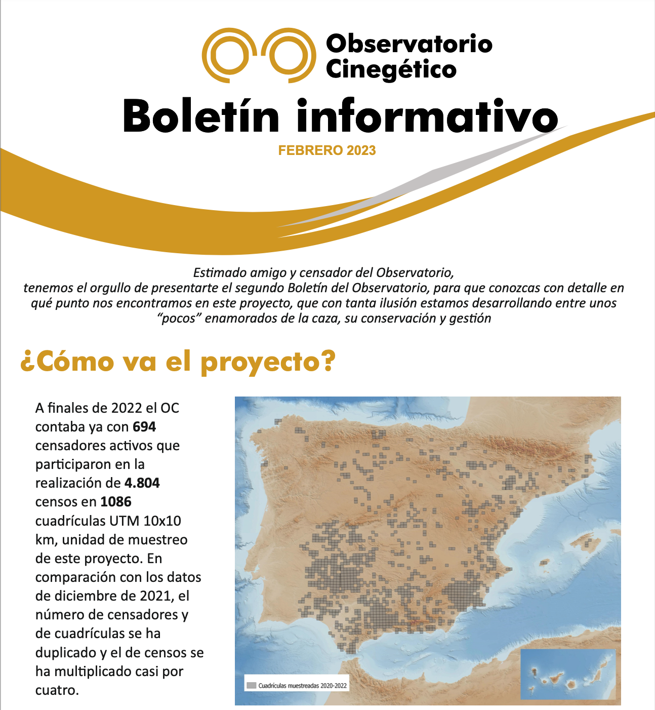 Boletín del Observatorio Cinegético 2020 2022