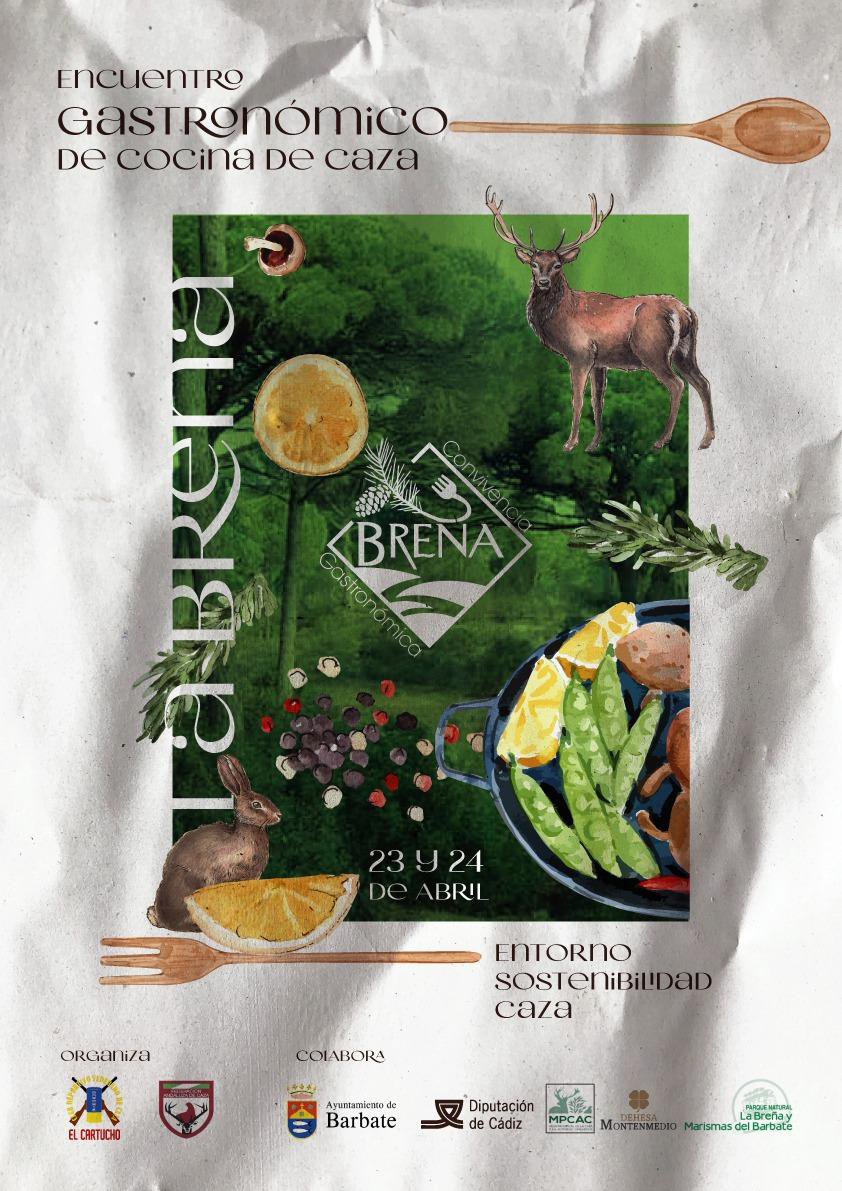Encuentro gastronómico de cocina de caza entorno sosteniblidad la breña barbate