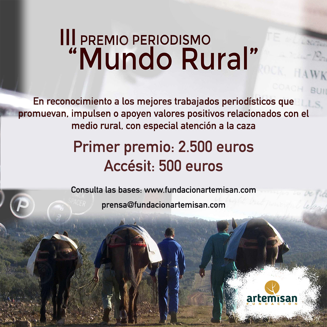 III Premio de Periodismo Mundo Rural