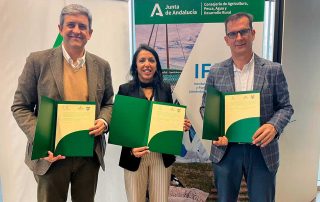 Firma de convenio entre la FAC, el IFAPA y Fundación Artemisan para fomentar las buenas prácticas agrícolas en Andalucía