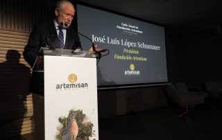 Presidente de Fundación Artemisan, José Luis López Schümmer en la Gala Anual de Fundación Artemisan