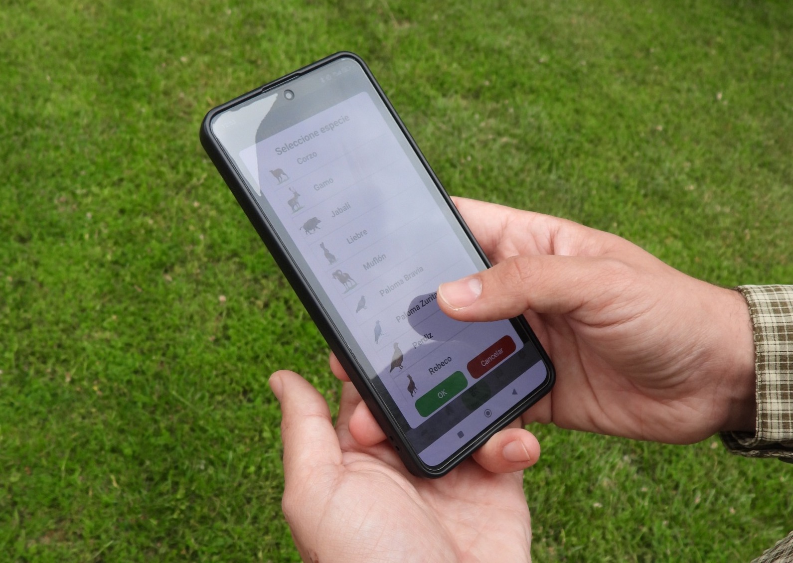 Precinto digital de caza