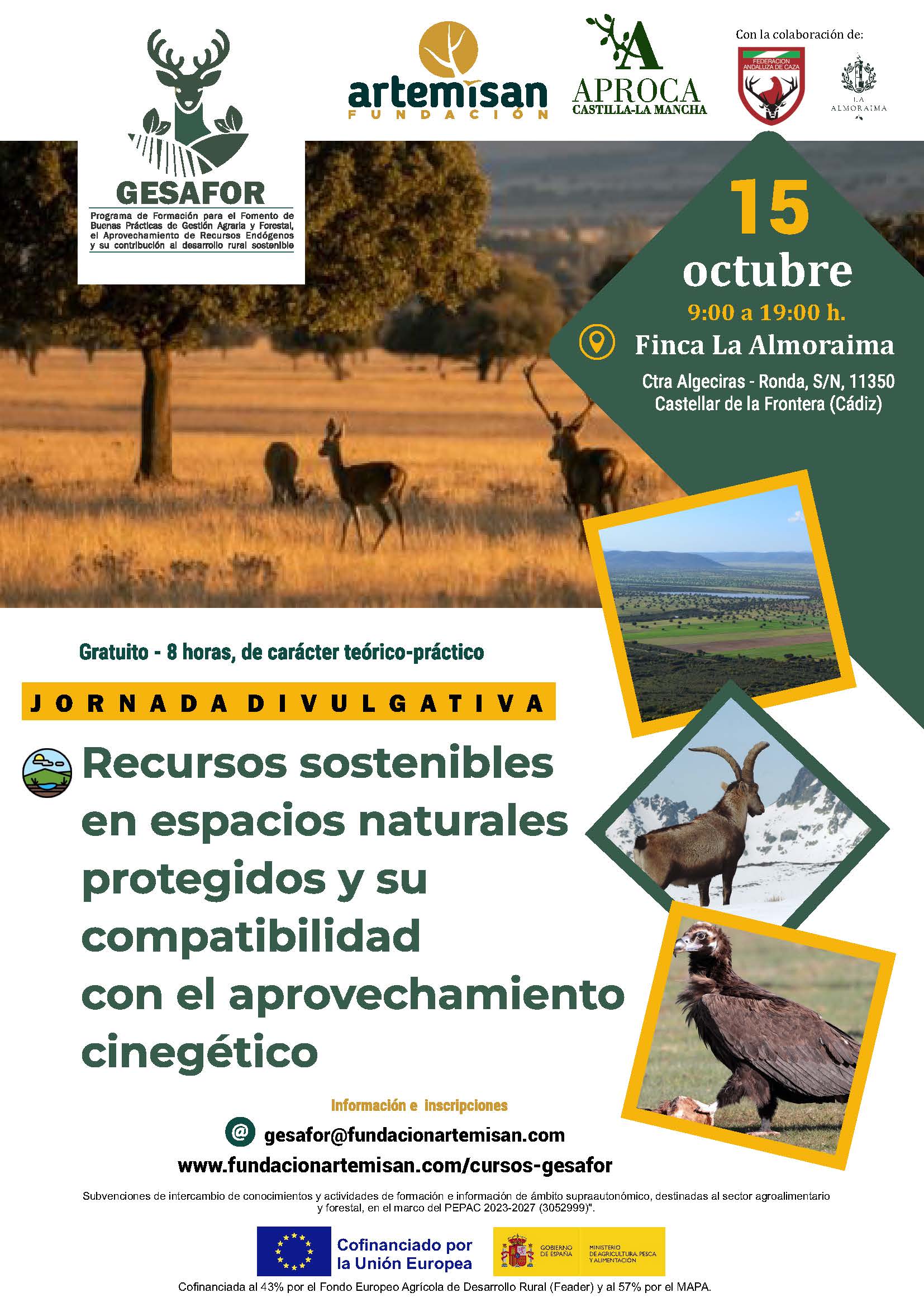 Curso GESAFOR La Almoraima 15 de octubre