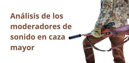 Análisis de los moderadores de sonido en caza mayor