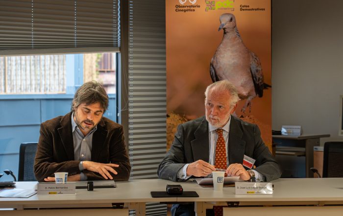 presentación resultados convenio ministerio de agricultura, observatorio cinegetico, cotos demostrativos y precinto digital de caza