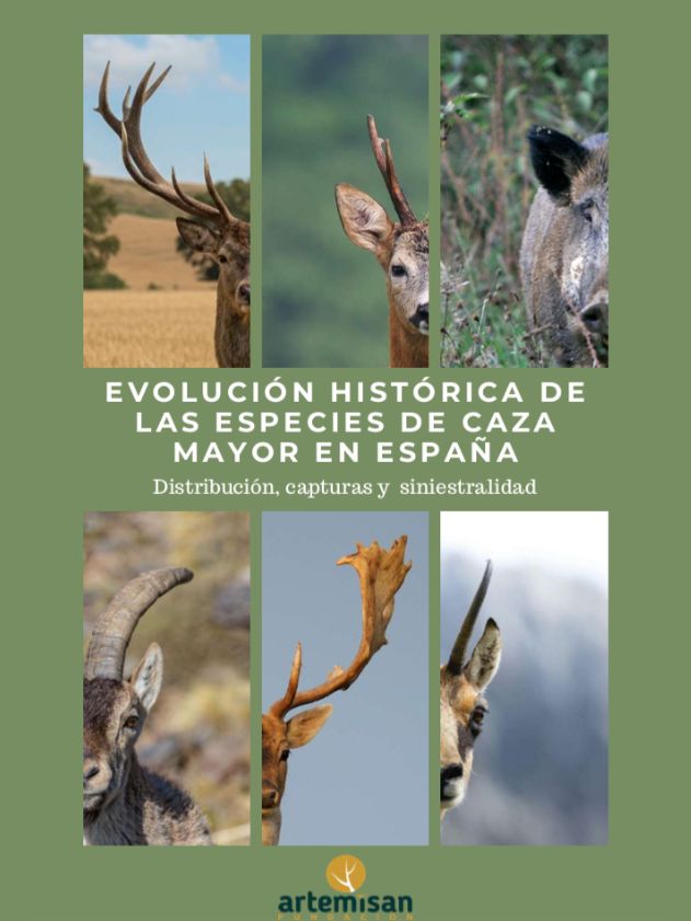 Portada informe evolución especies caza mayor