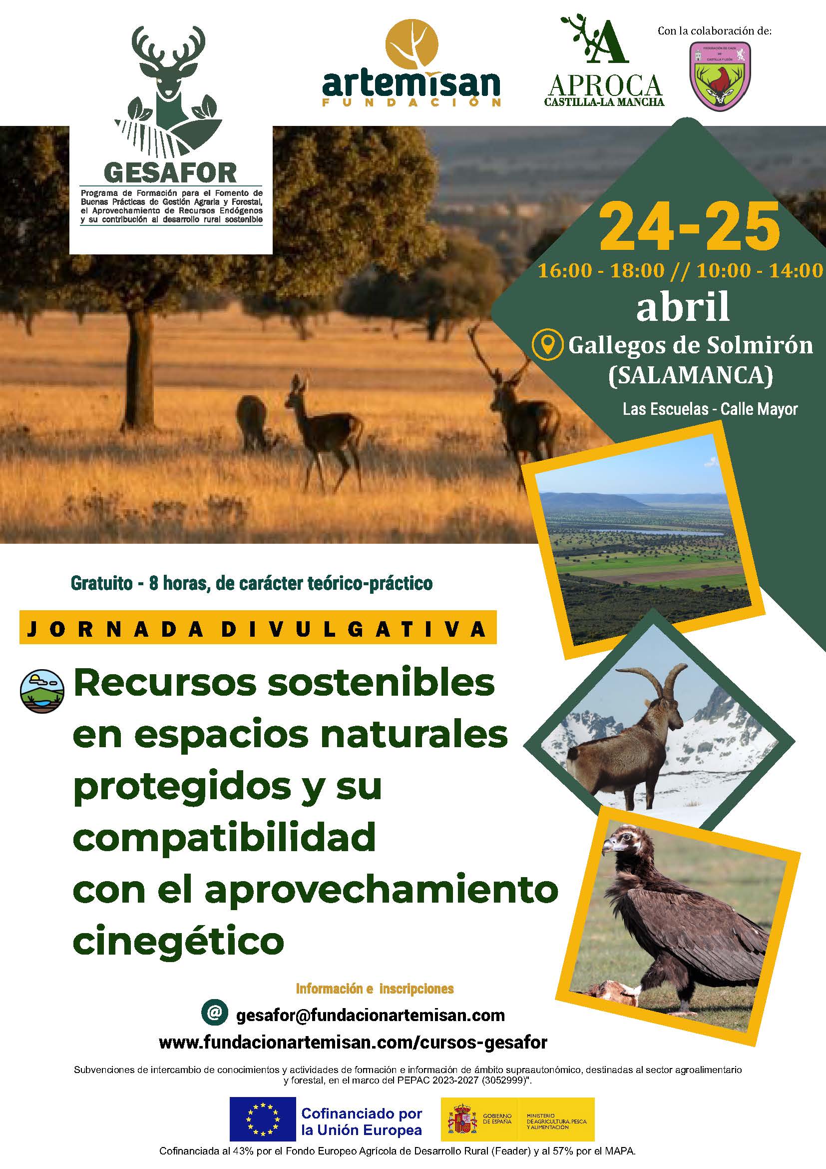Curso GESAFOR recursos sostenibles gallegos de solmirón