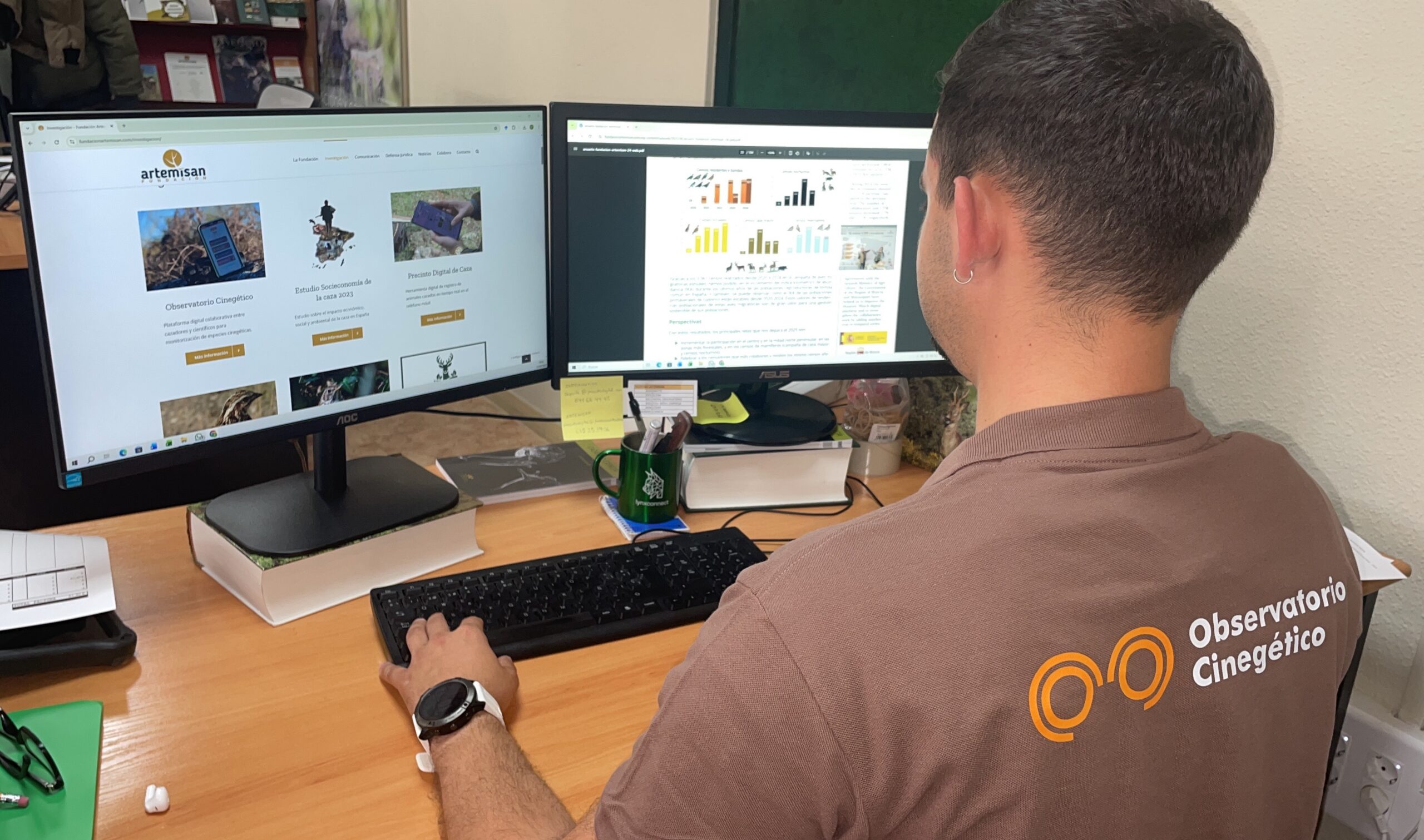 trabajador fundacion artemisan