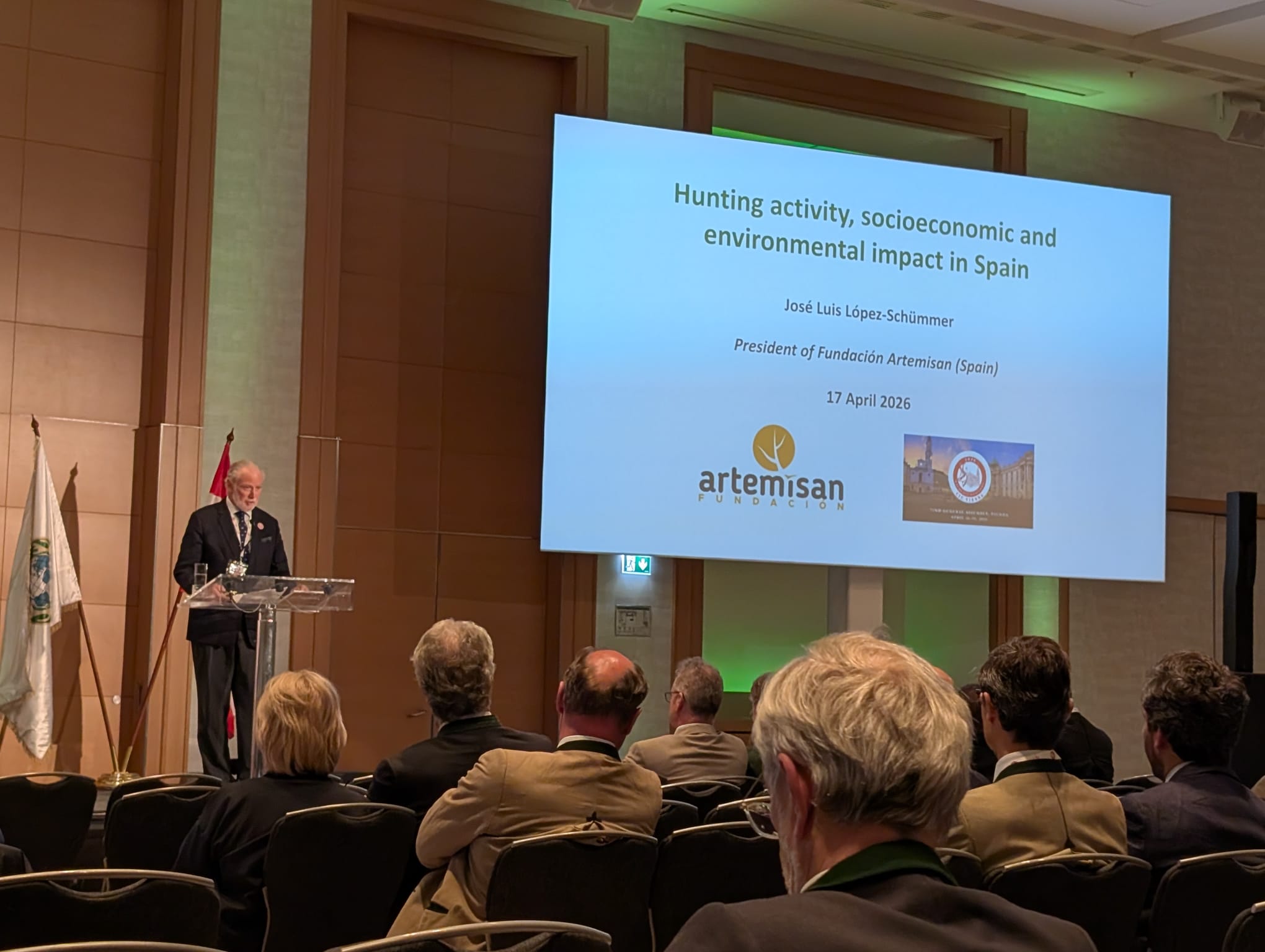 José Luis López Schummer en el CIC