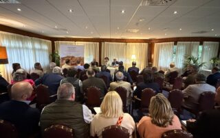 presentación libro caza en la evolucion humana con fundación atapuerca