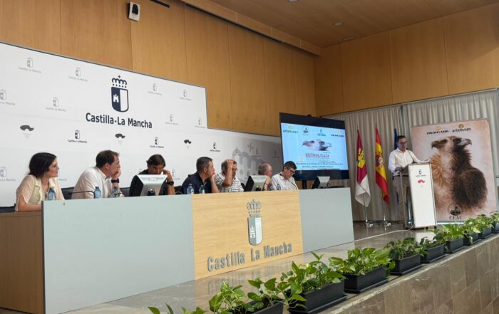 mesa redonda buitres y caza